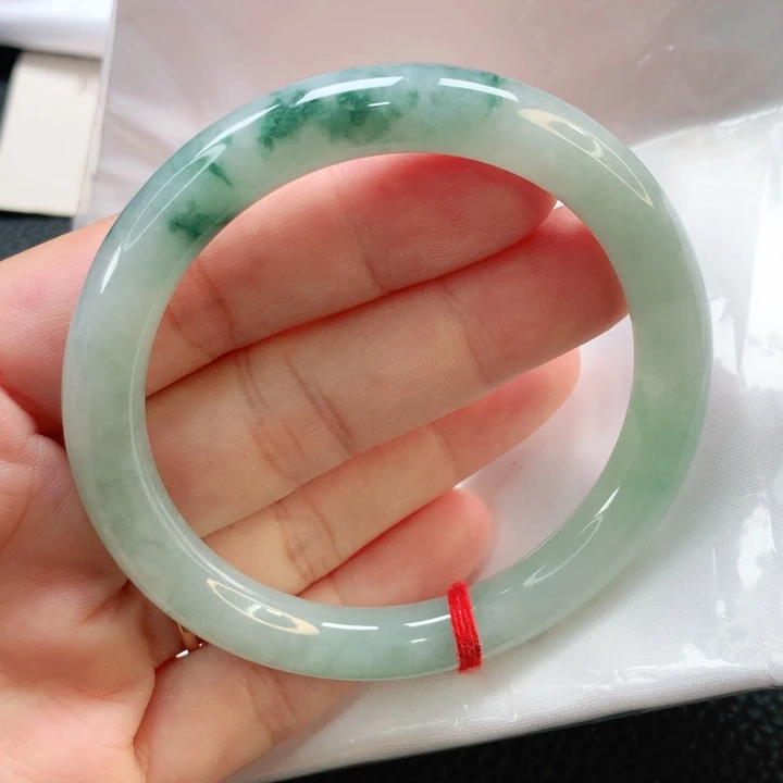 未镶嵌手镯翡翠56圆