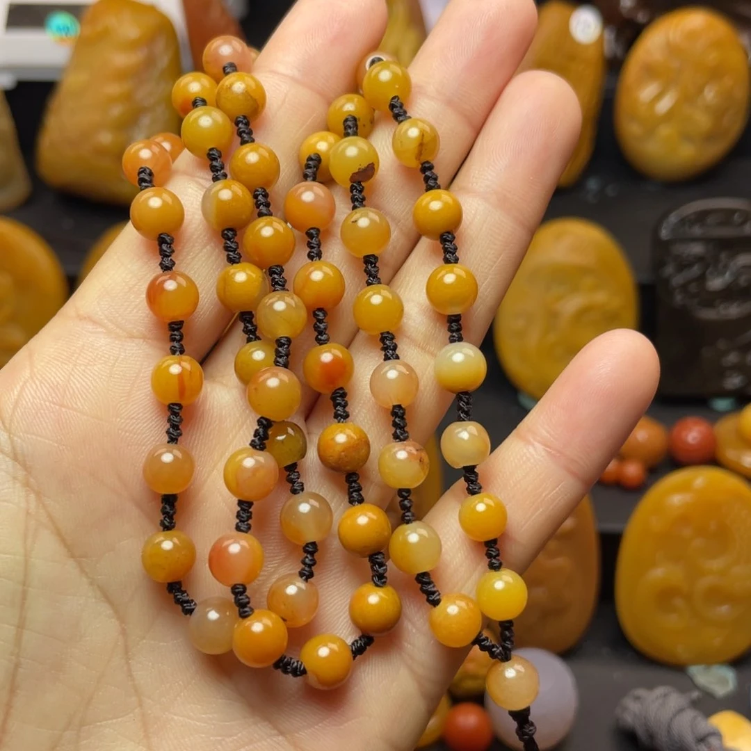 石英质玉挂链0.7未镶嵌猫*虎