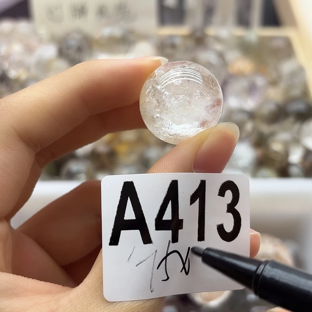 路***9珠宝半成品水晶未镶嵌413