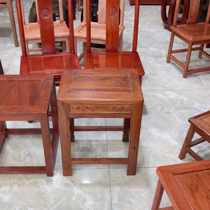 花梨木类成套家具刺猬紫檀方凳