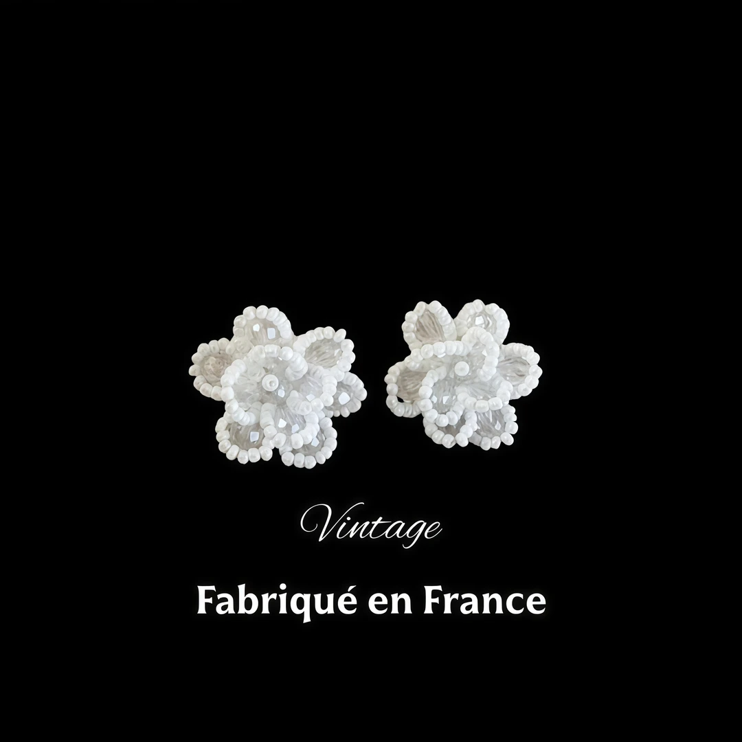 【雪樱绽】复古宫廷风耳饰e545