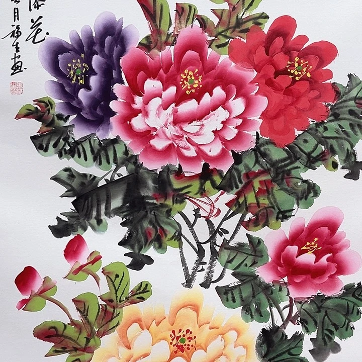 国画国画作品纯手绘