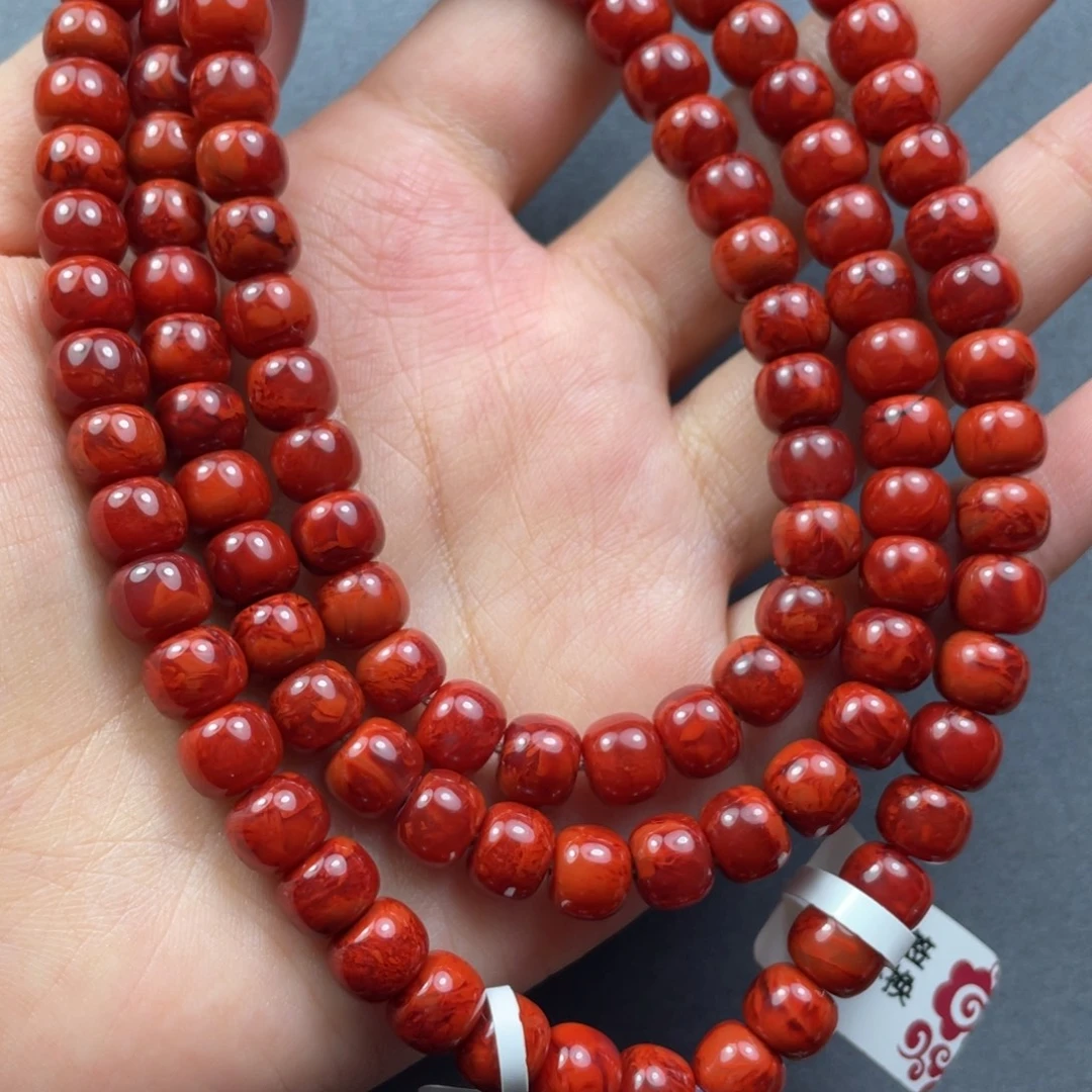 南红玛瑙未镶嵌配饰7.8mm