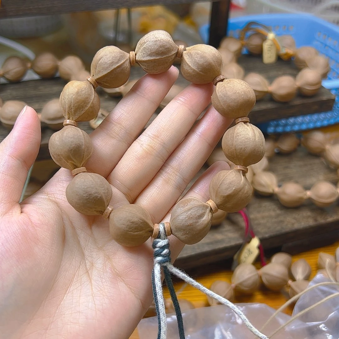 橄榄核手串/手链帆**玩梅林铁核