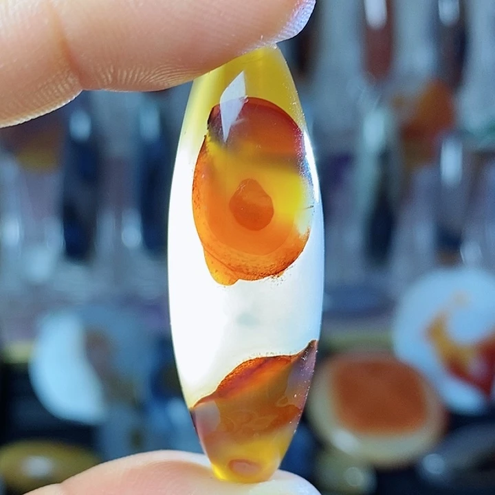 玛瑙/玉髓颈饰合金