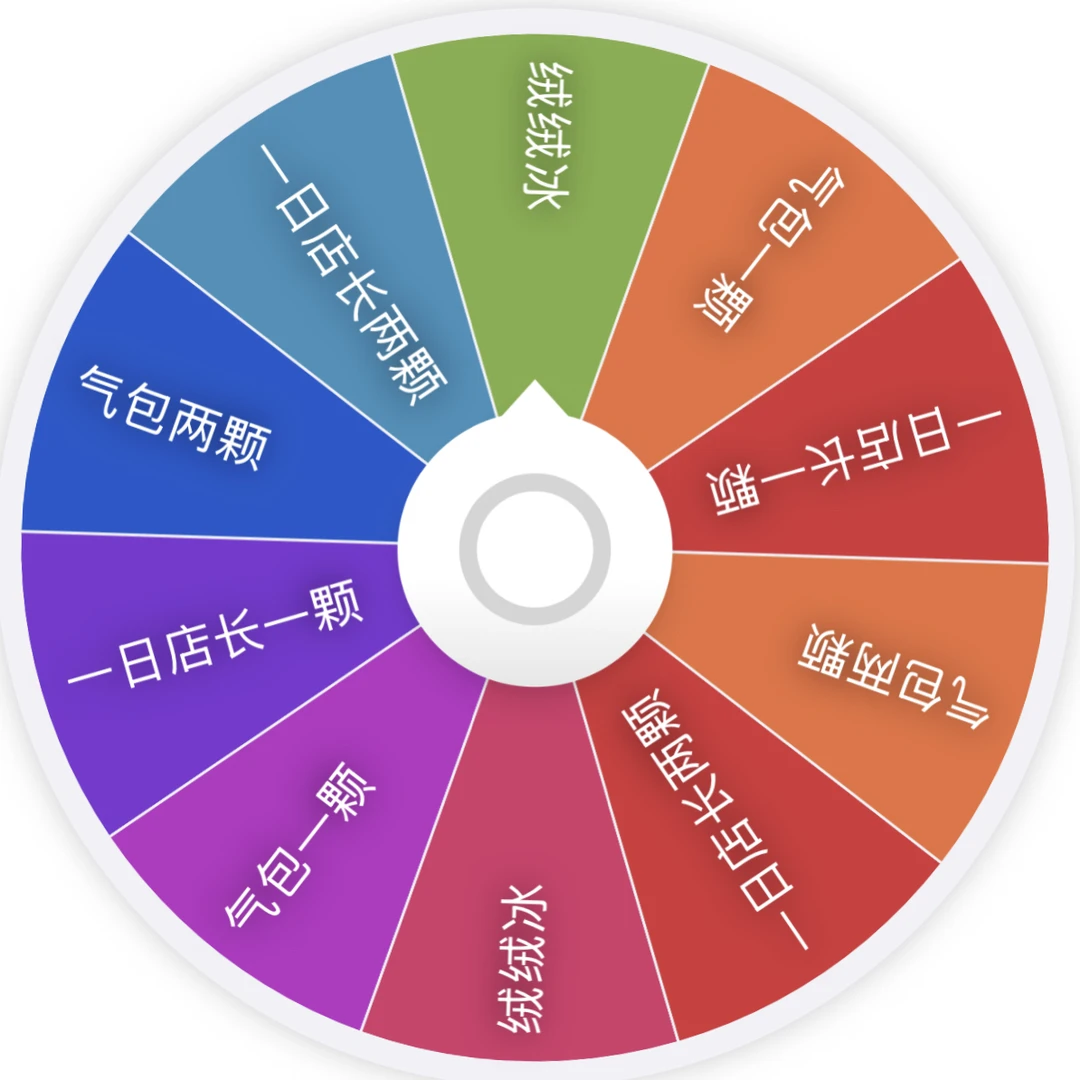 【甜妹转盘】三选一转盘