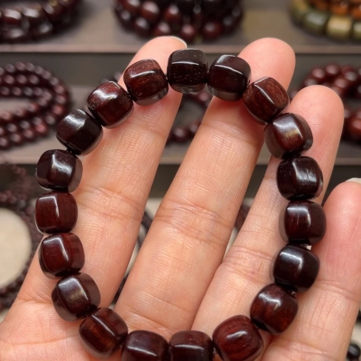 小叶紫檀印度小叶紫檀1.0六棱手串