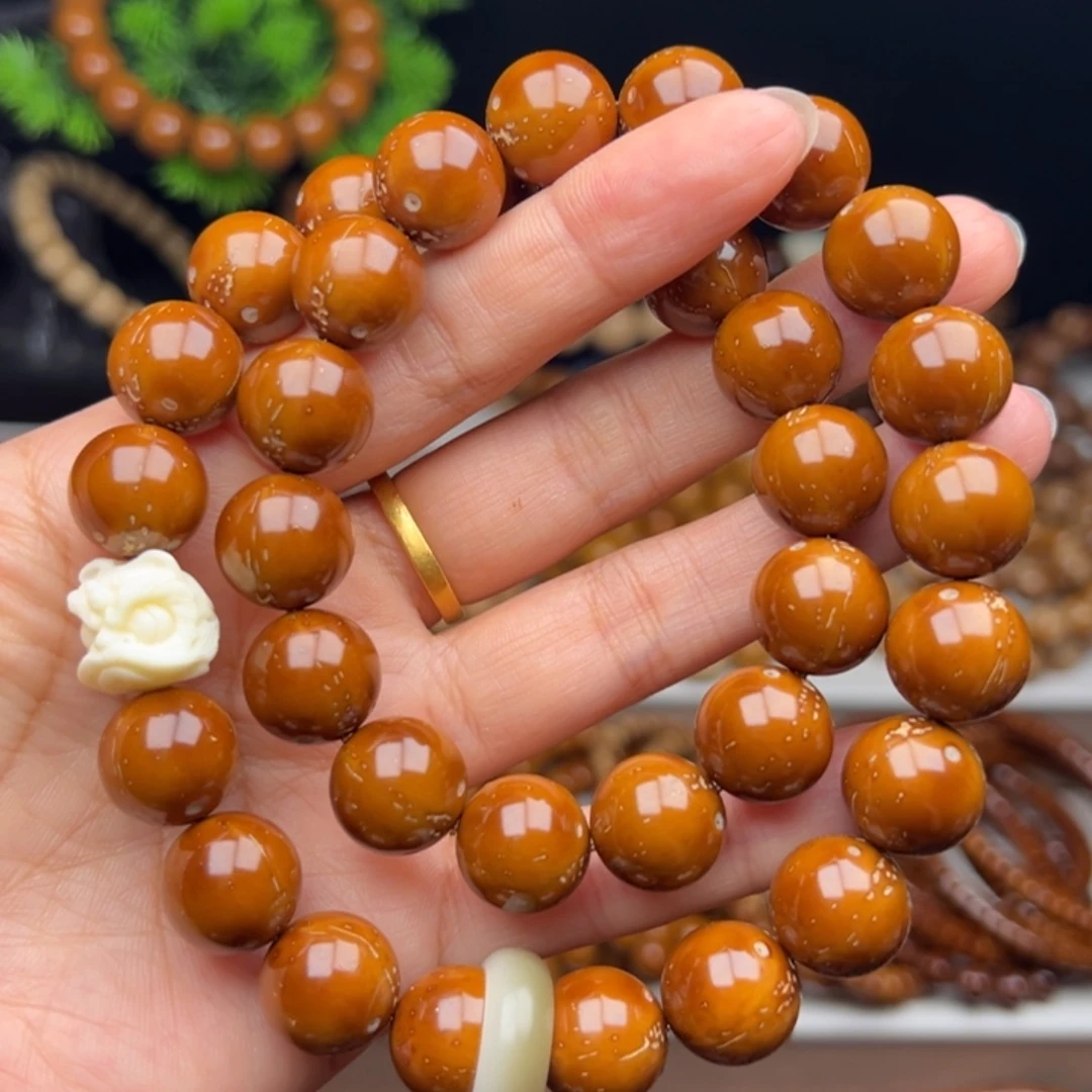 手串紫金鼠卡13.5半实心手持