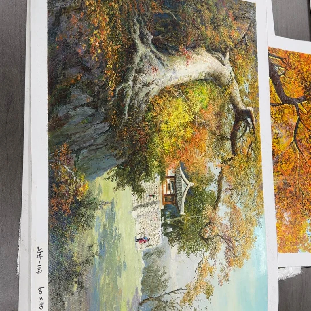 油画不知道为什么要这么