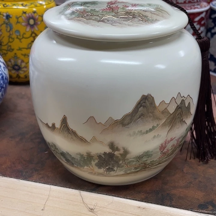 陶瓷罐茶叶罐密封罐储物罐