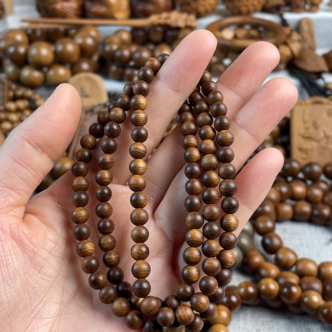 木老山檀香0.6多圈手串