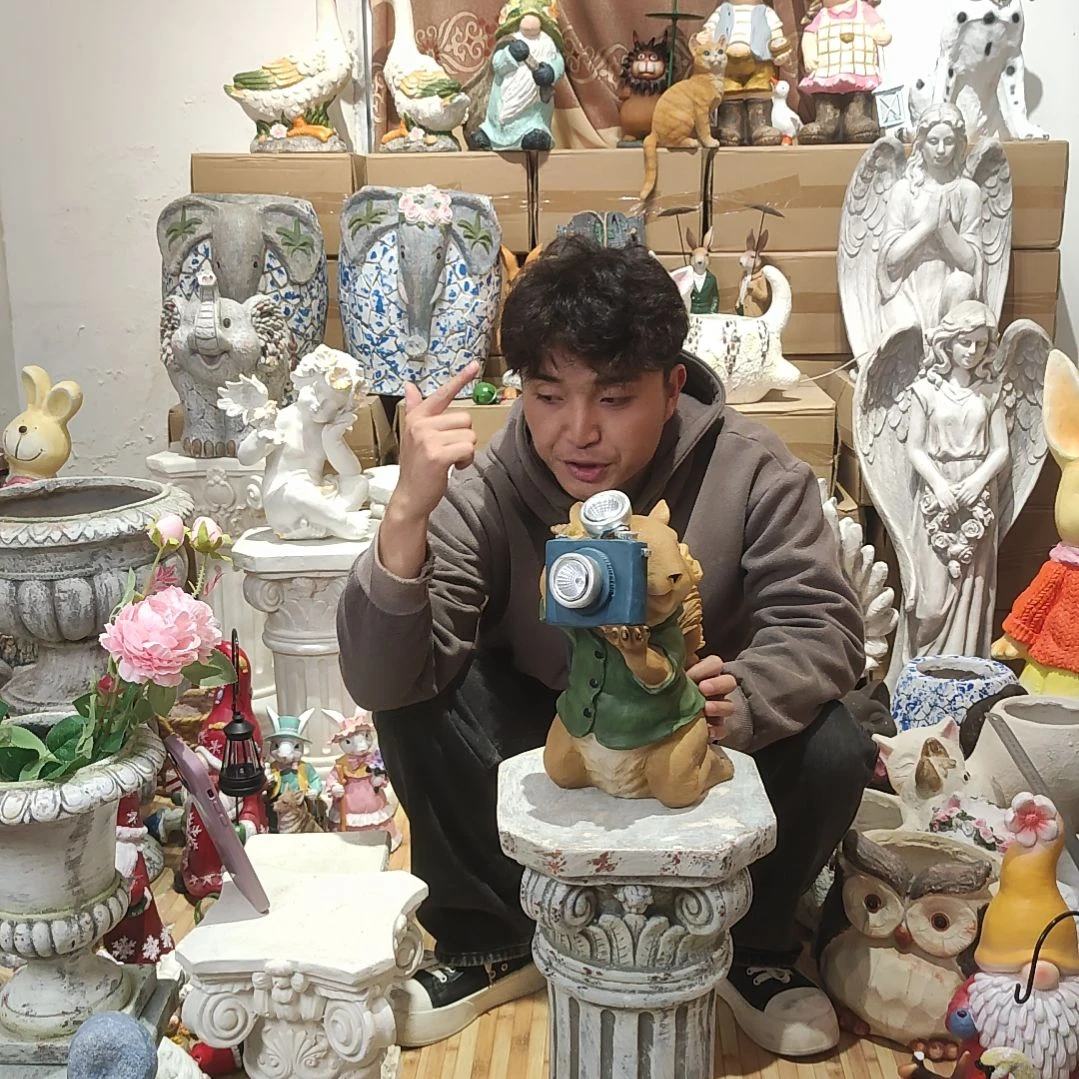 合成树脂照相机松鼠