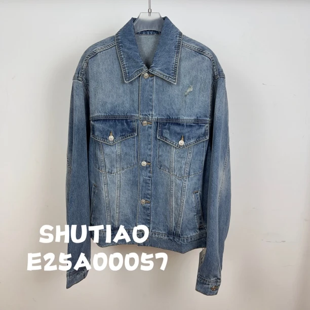 【SHUTIAO】2024秋冬：新款小众设计款外套E25A00057