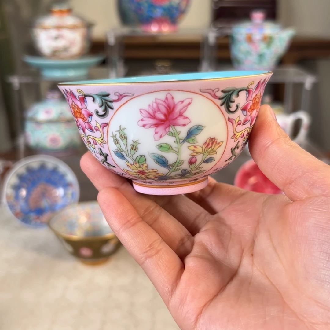 纯手工手绘 高端茶器