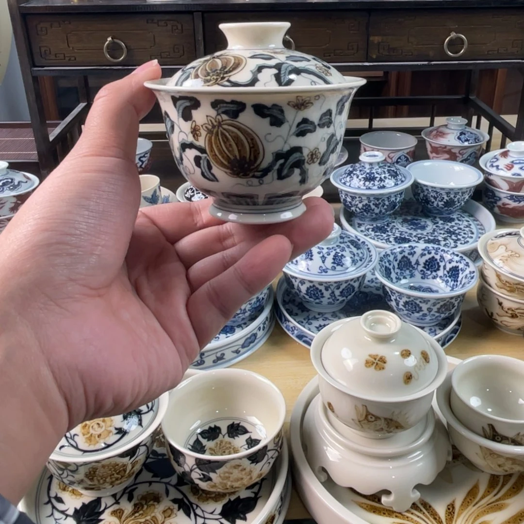 景德镇手工手绘茶具