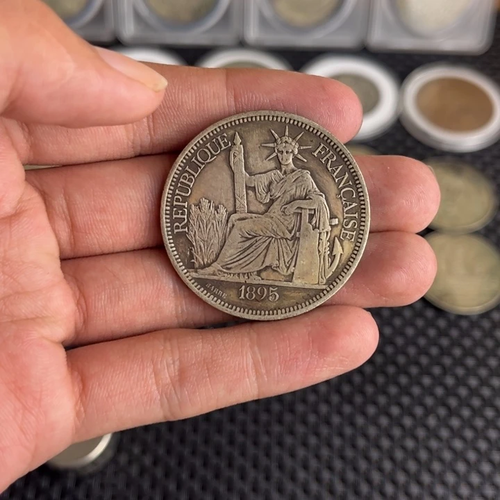 金属大头龙洋船洋工艺品