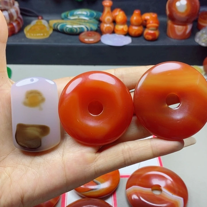未镶嵌颈饰玛瑙/玉髓家**宝