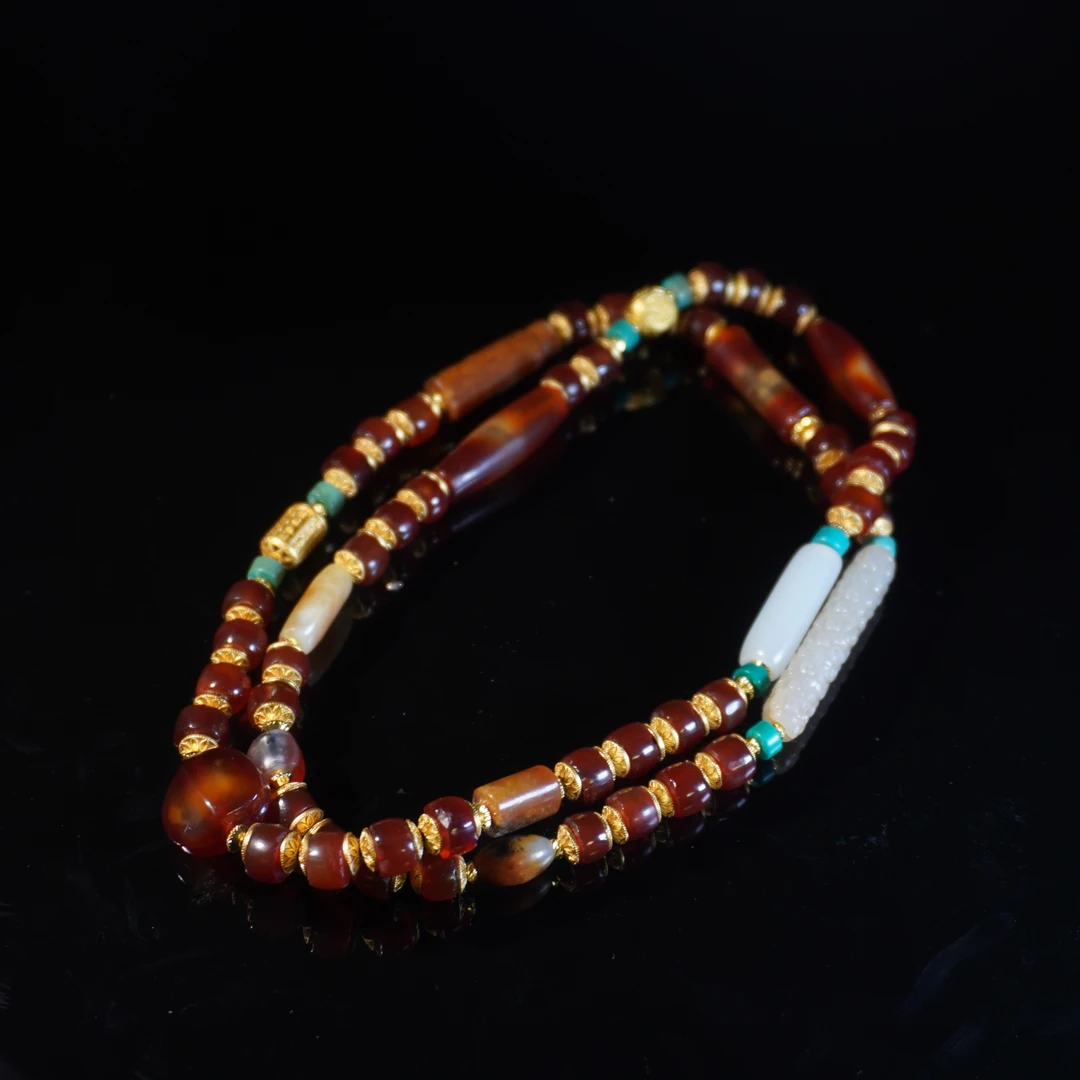 明代玛瑙串饰/HY033846/金玉良缘/槐荫山房