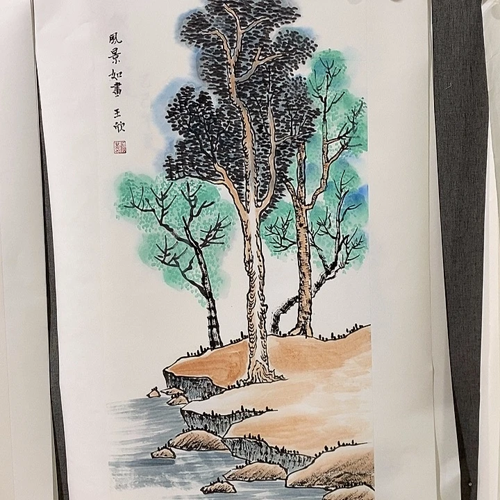 国画手写手绘作品7