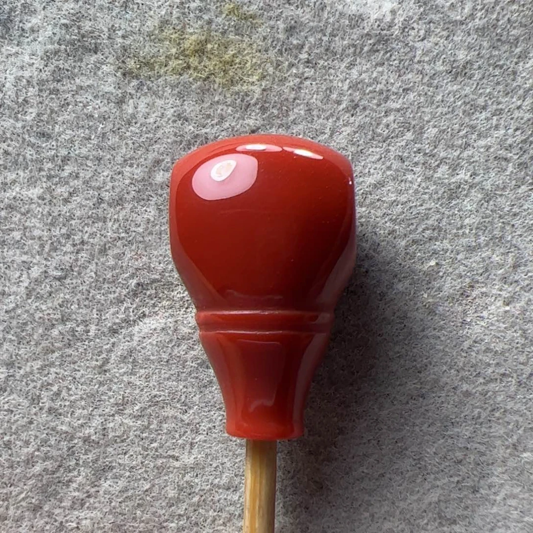 南红玛瑙三通未镶嵌