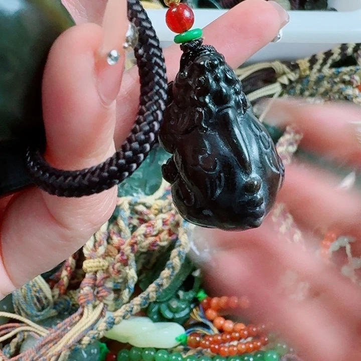 和田玉把件未镶嵌