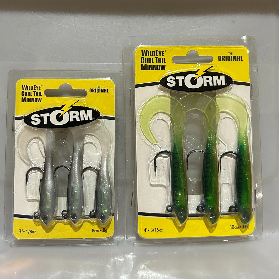 直播福利款【卷尾软饵】路亚饵