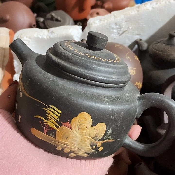 全手工制作宜兴紫砂茶壶