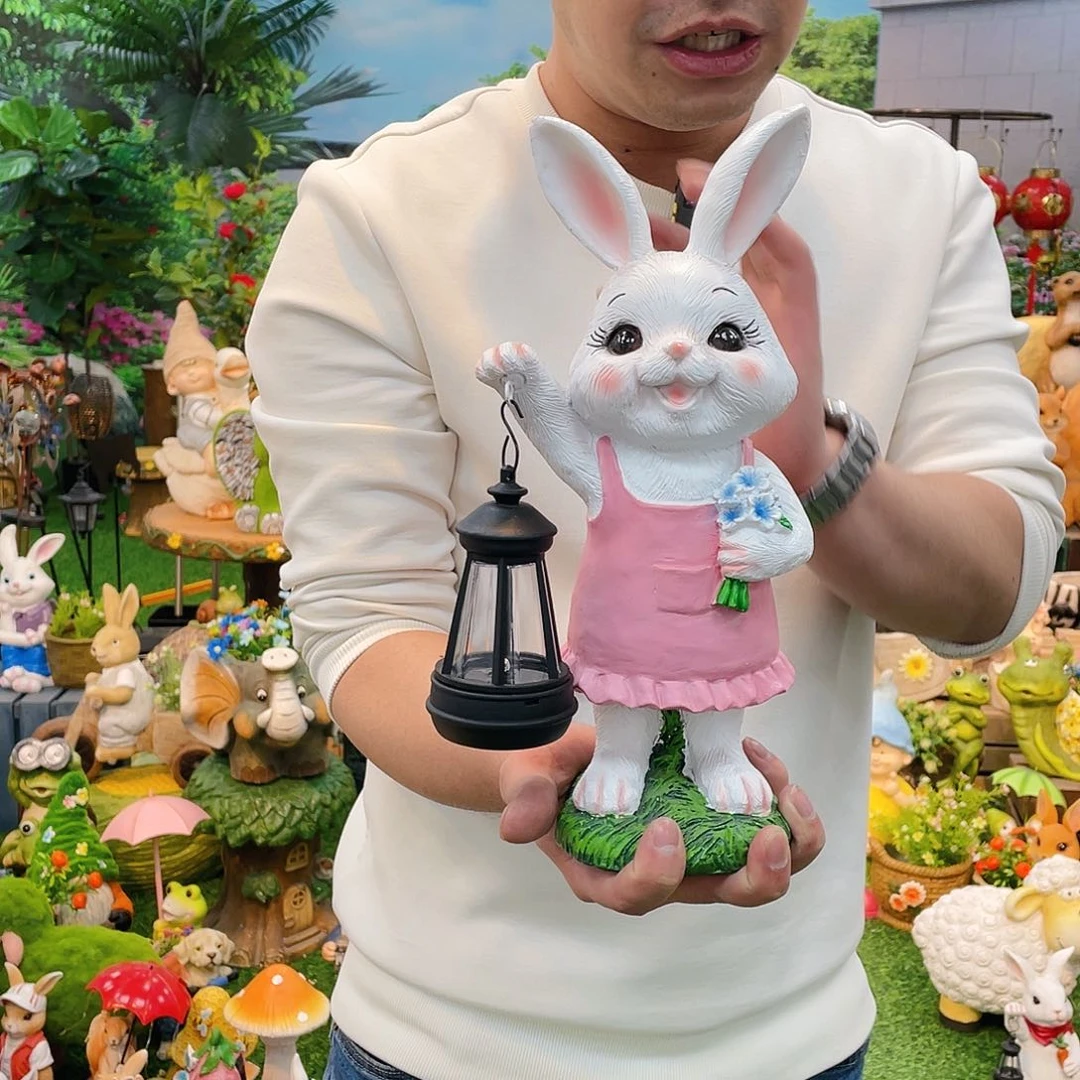 红陶花园庭院摆件