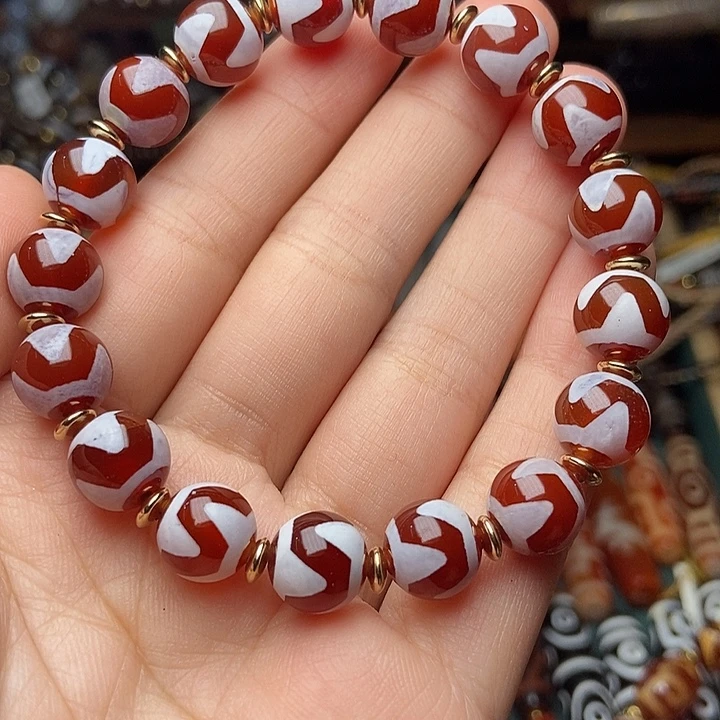 玛瑙/玉髓未镶嵌手链