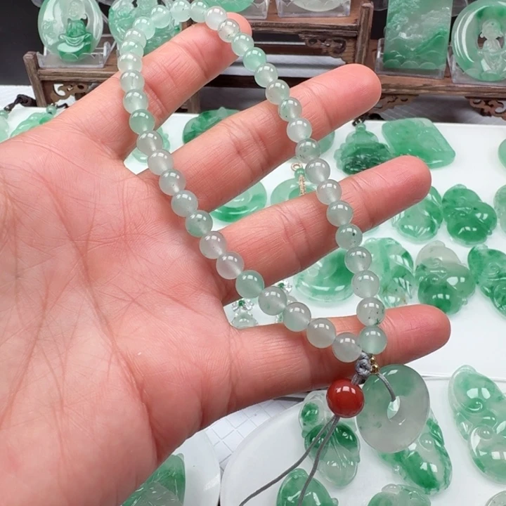 石英质玉颈饰未镶嵌手机链