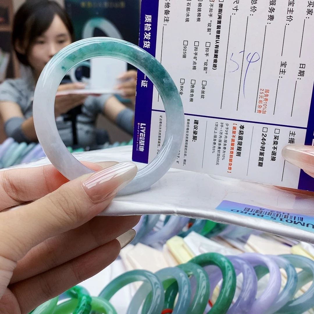 翡翠手镯未镶嵌g