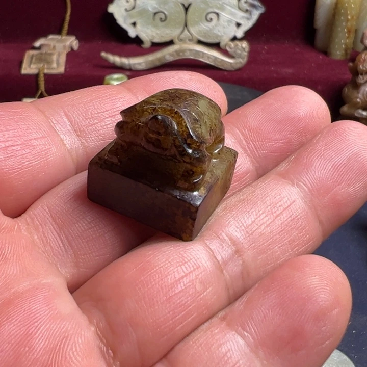 爱***赢和田玉（糖玉）未镶嵌挂件