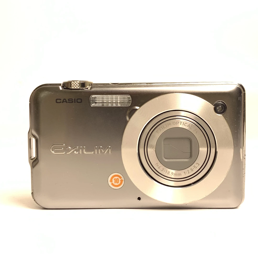 95新 Casio/卡西欧 s10 银色1200万像素 ccd