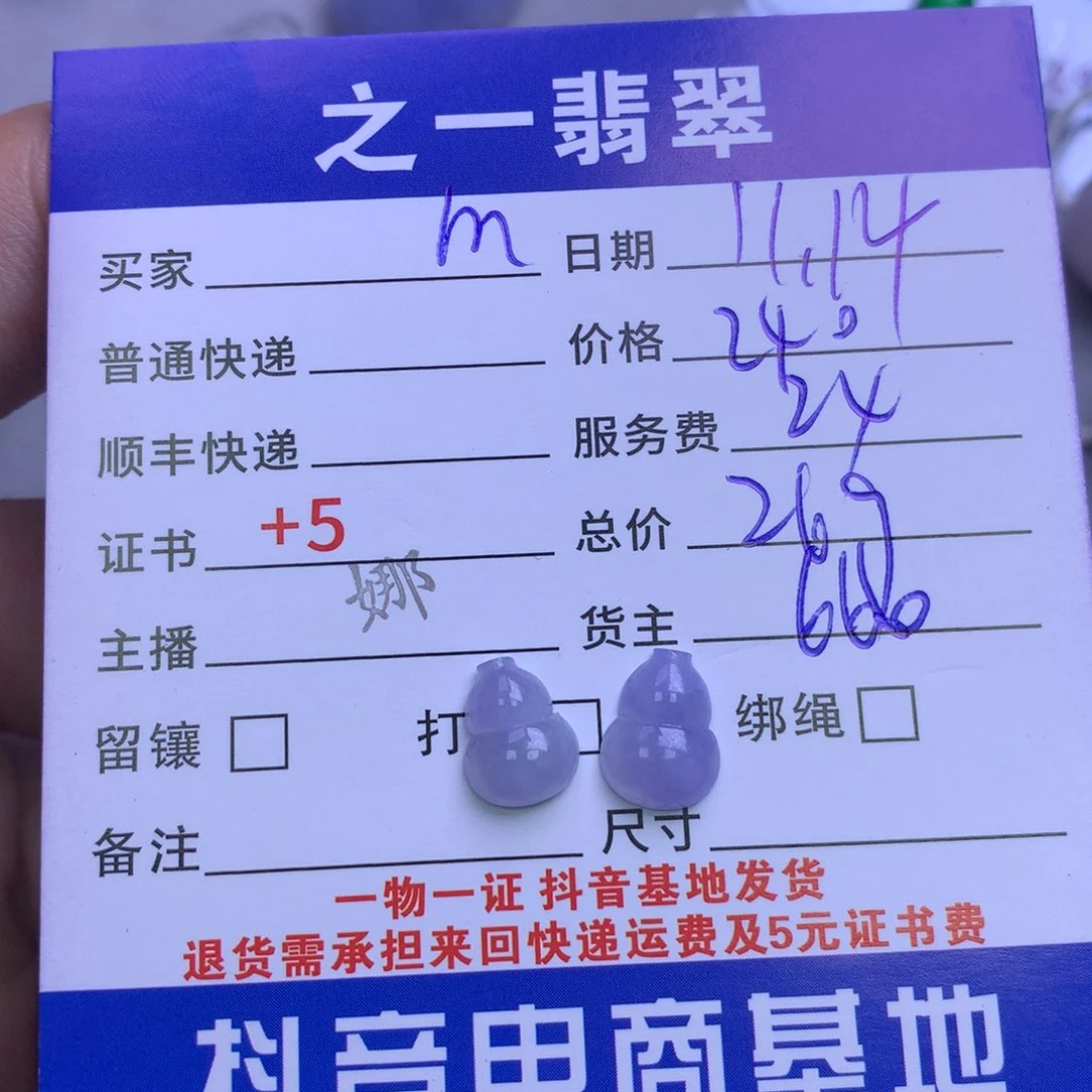 颈饰未镶嵌翡翠m**宁