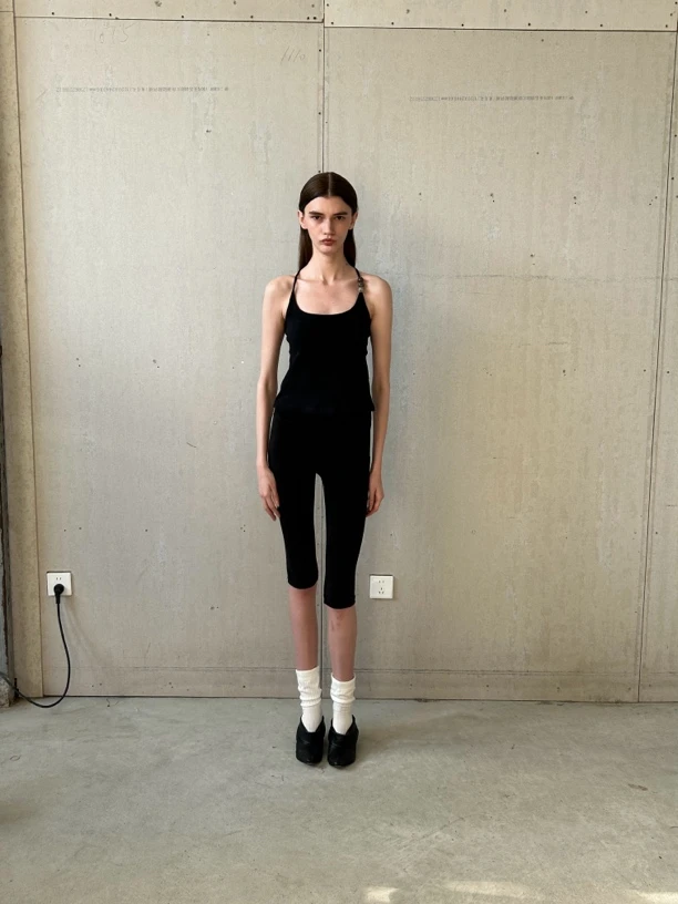 SANSTORE NHOJ 串珠吊带背心显瘦运动健身打底修身弹力 25春夏