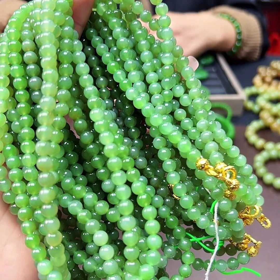 和田玉（碧玉）未镶嵌颈饰卡6