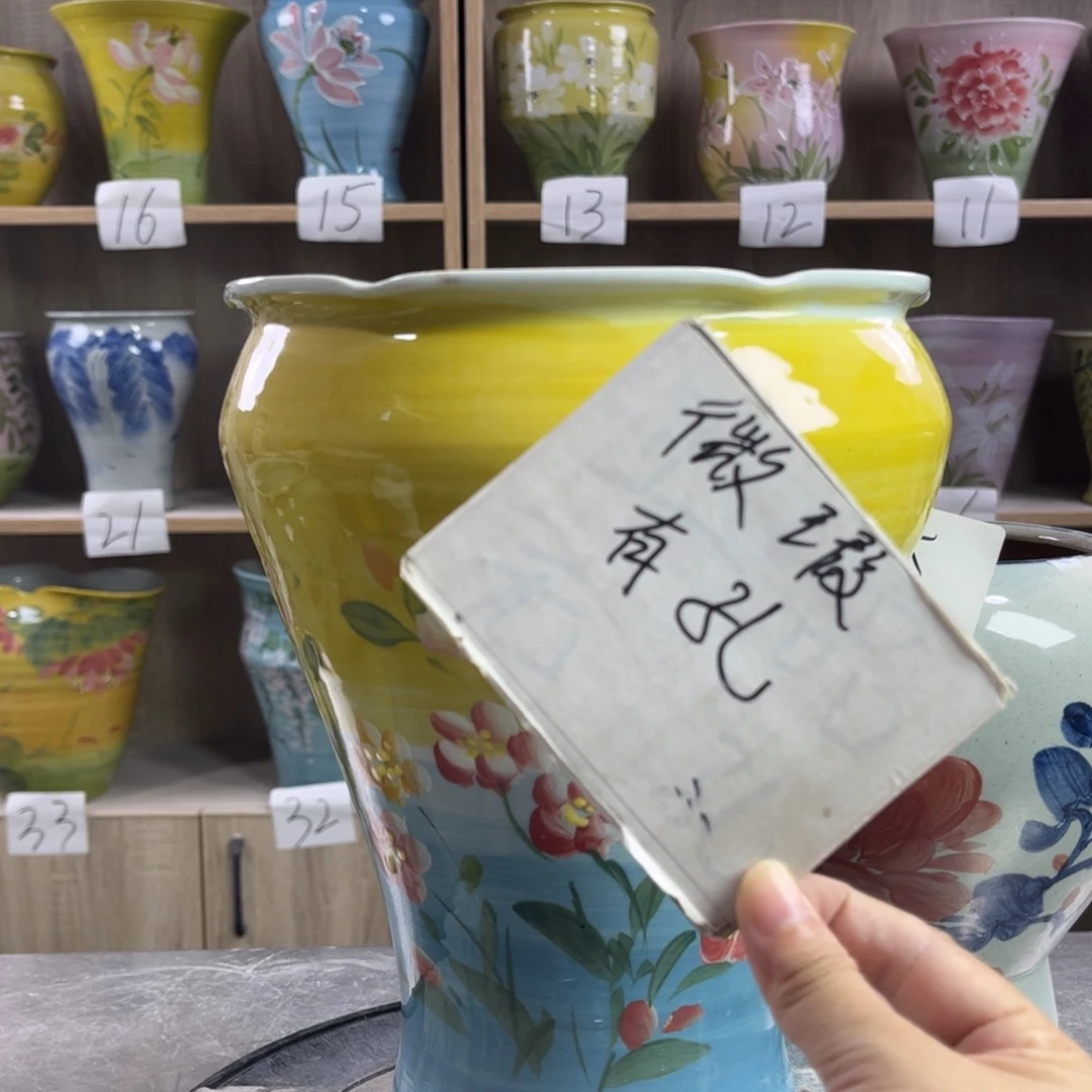 景德镇陶瓷花盆花盆