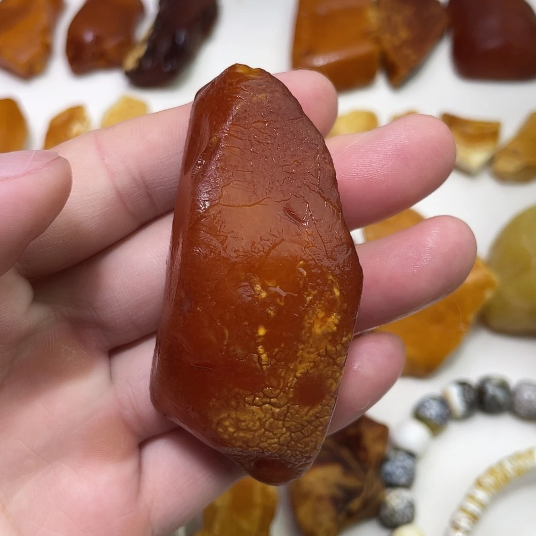 定制琥珀未镶嵌原矿蜜蜡