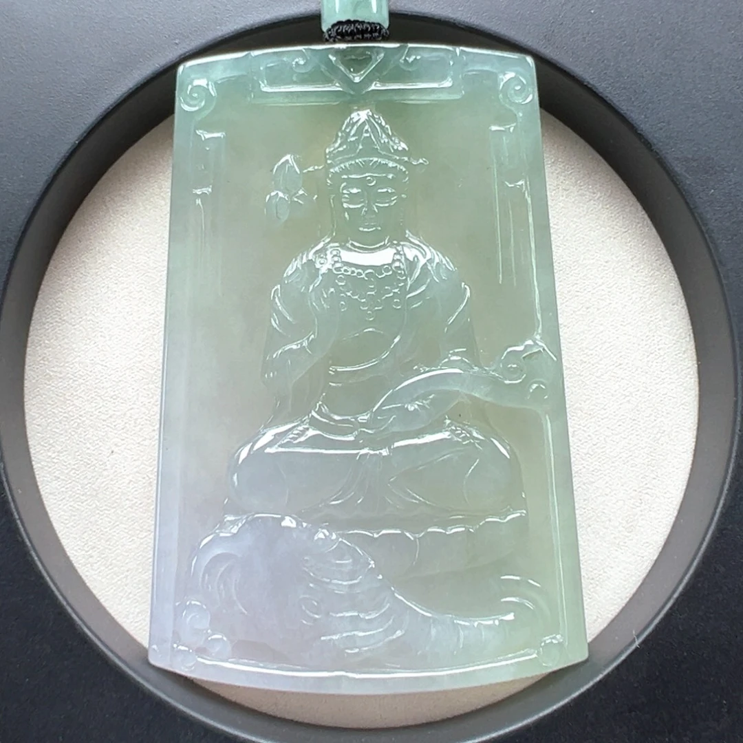 颈饰未镶嵌翡翠普贤