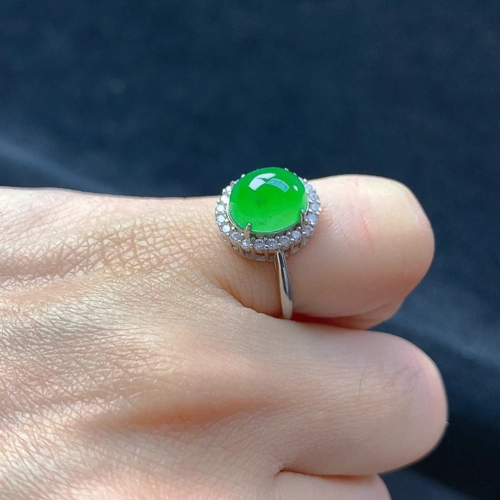 【闪购商品】翡翠颈饰银S925镶嵌翡翠