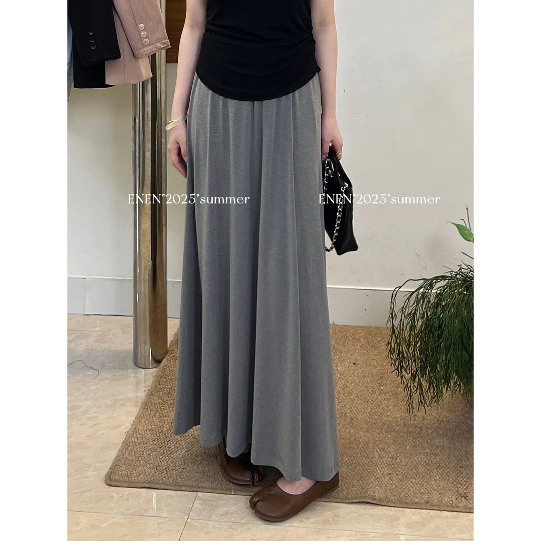 EE·慵懒百褶显瘦半身裙