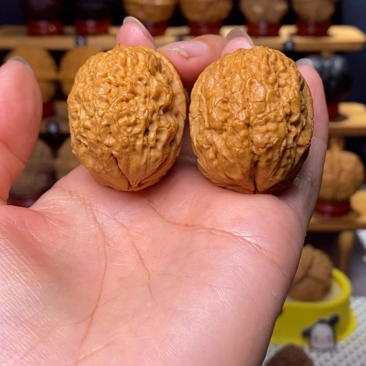 把件文玩核桃鬼脸42