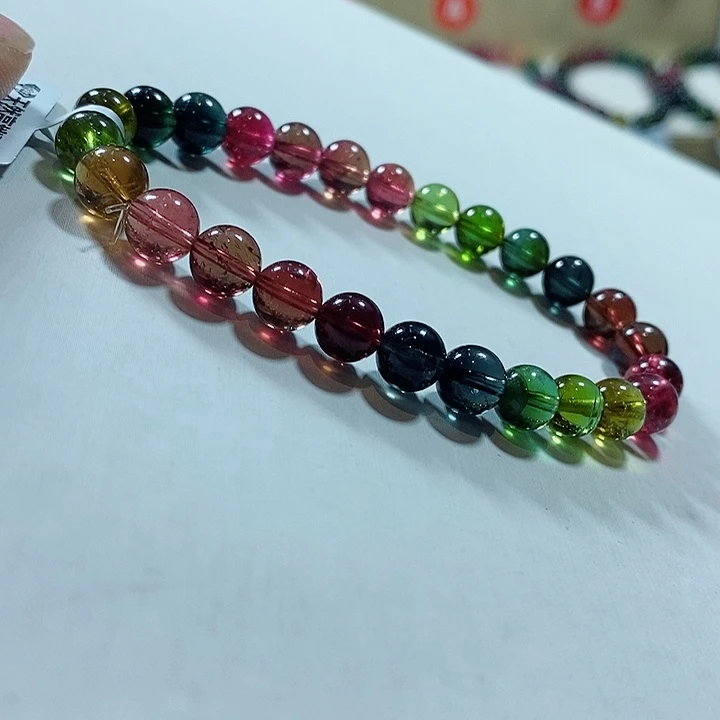 碧玺手链未镶嵌兜*多样性发一条