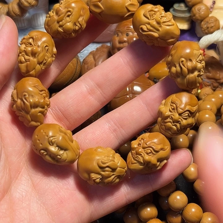 橄榄核手串/手链写实罗汉