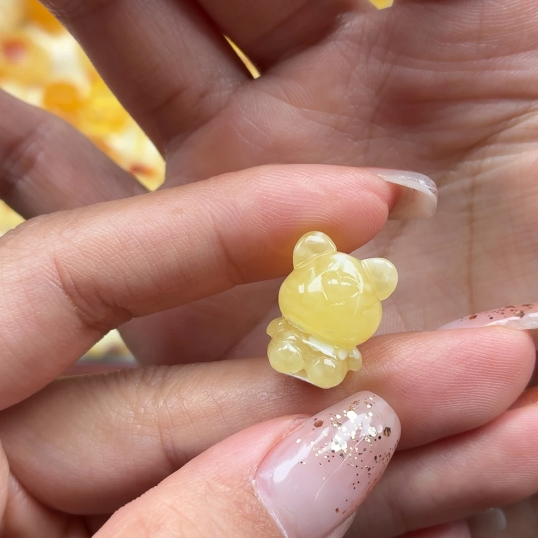 琥珀未镶嵌裸石蜜蜡