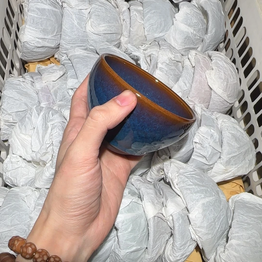 茶盏微瑕建盏，介意勿拍