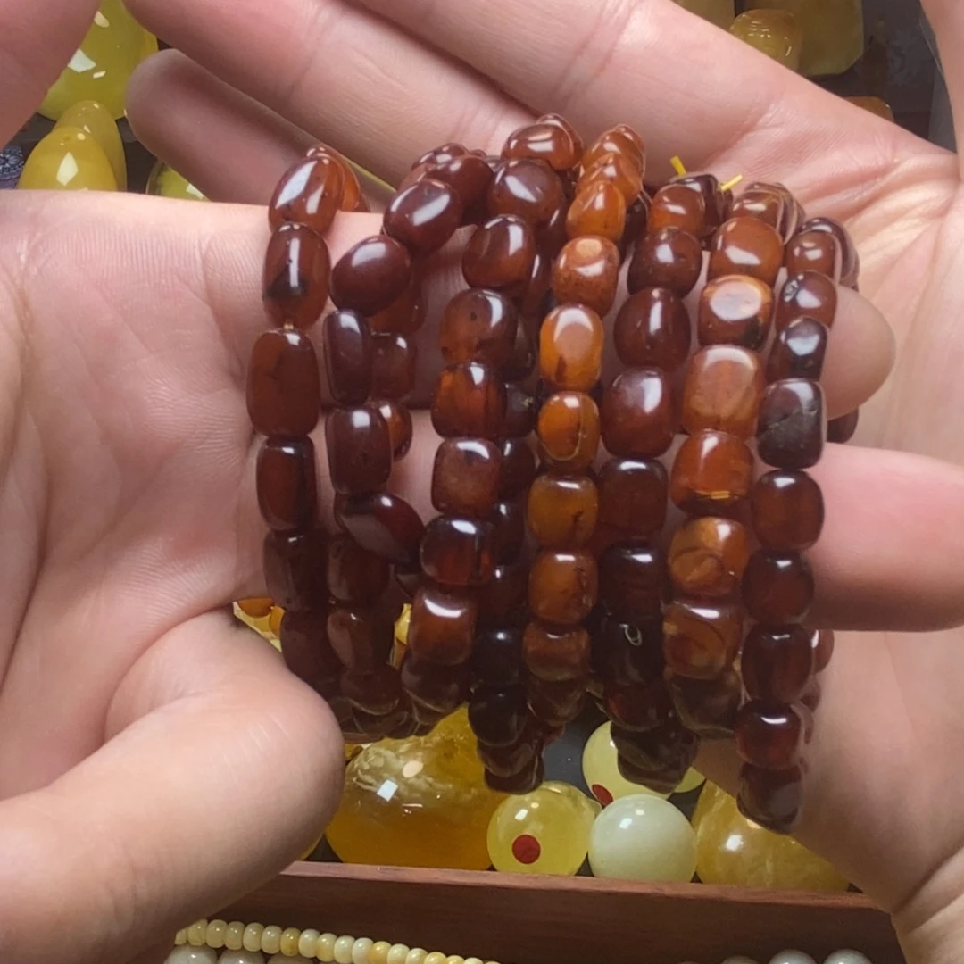 琥珀未镶嵌裸石蜜蜡