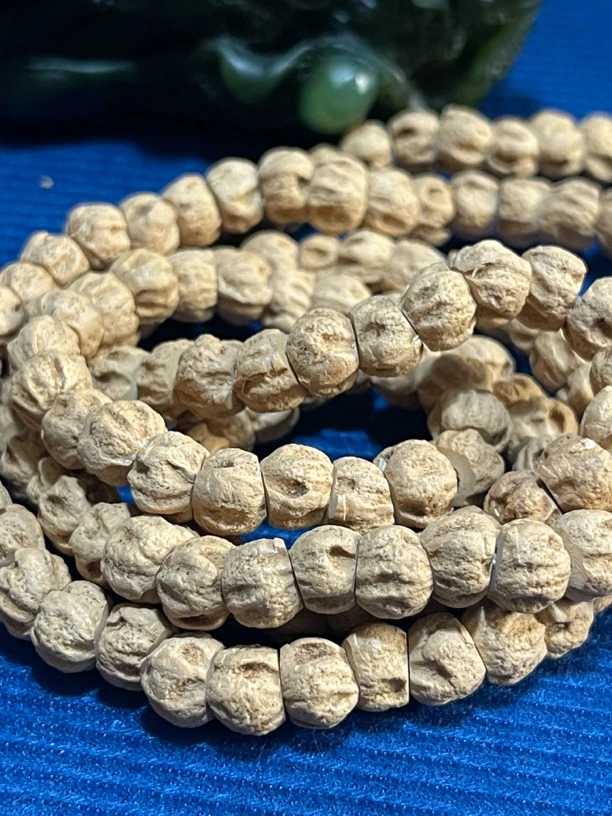 柏香籽108长串深坑鬼脸脖挂A150