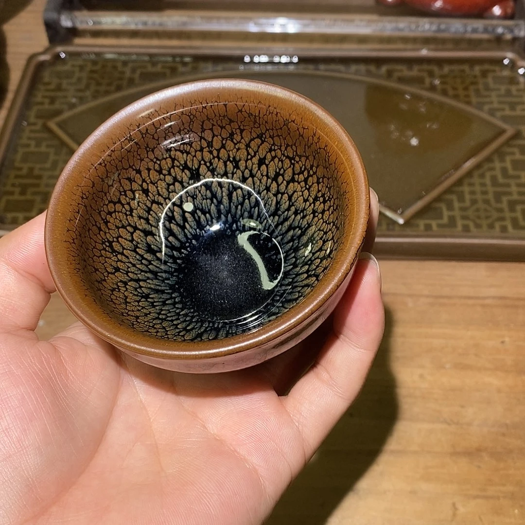 茶盏建盏束口一个