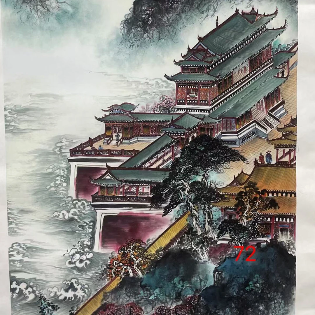 仙境琼楼字画年画字画字画年画